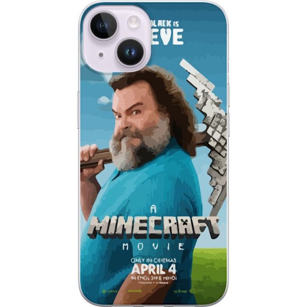 Apple iPhone 14 Läpinäkyvä kuori Minecraft-elokuva