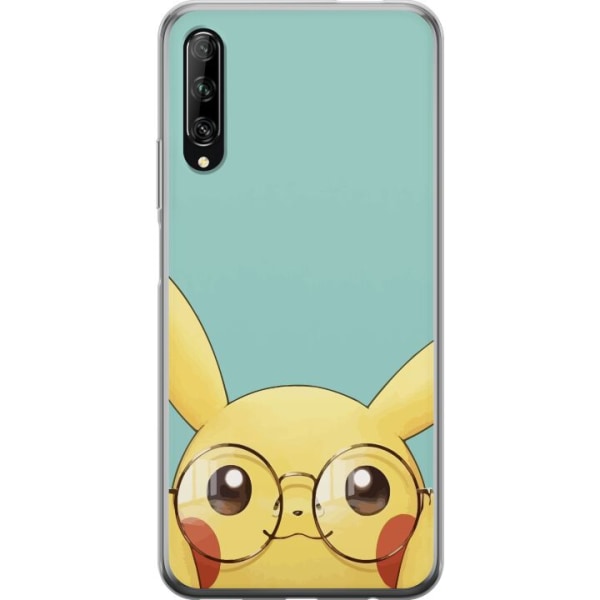 Huawei P smart Pro 2019 Läpinäkyvä kuori Pikachu lasit