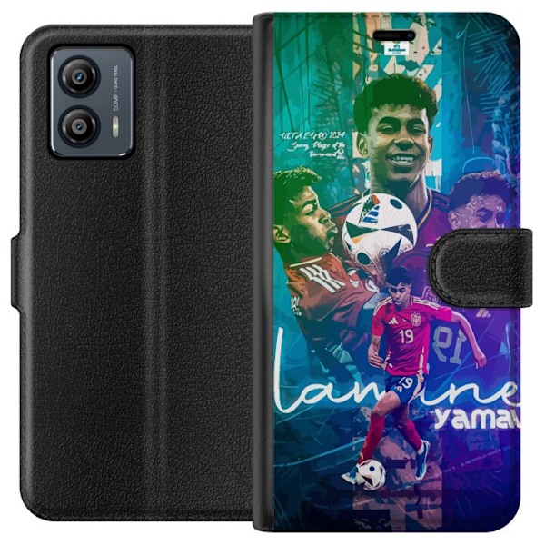 Motorola Moto G53 Lommeboketui Lamine Yamal FCB