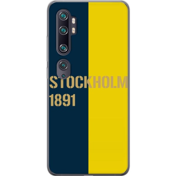 Xiaomi Mi Note 10 Genomskinligt Skal Stockholm 1891