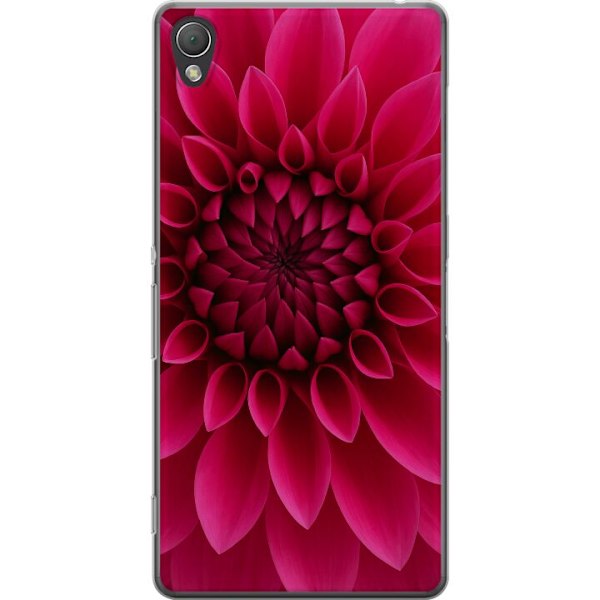 Sony Xperia Z3 Läpinäkyvä kuori Rosecore