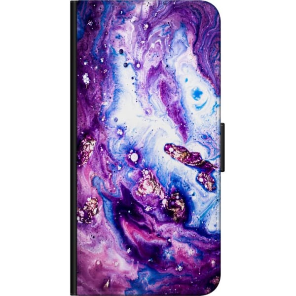 Huawei Y6 (2019) Lompakkokotelo Galaksin marmori