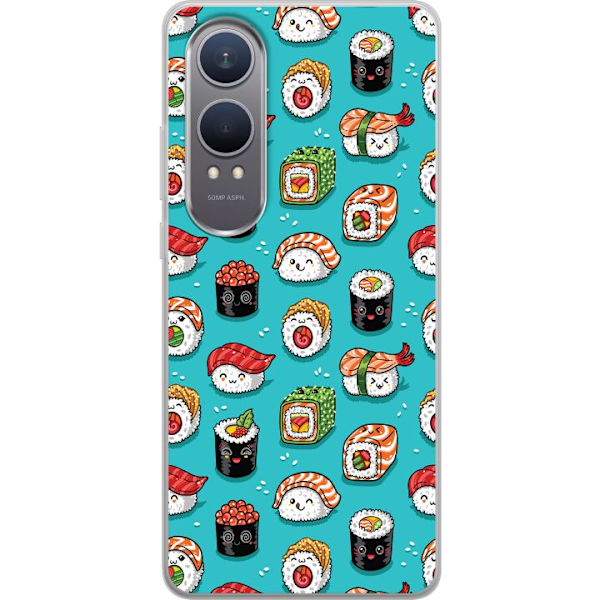 OnePlus Nord CE4 Lite Gennemsigtig cover Sushi