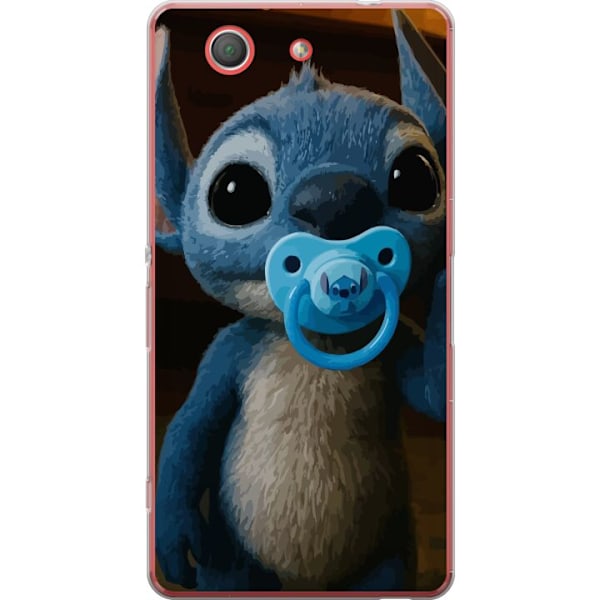 Sony Xperia Z3 Compact Läpinäkyvä kuori Stitch & Napp - vauvateema söpöllä hahmolla