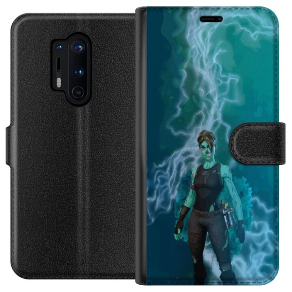 OnePlus 8 Pro Tegnebogsetui Fortnite - Ghoul Trooper