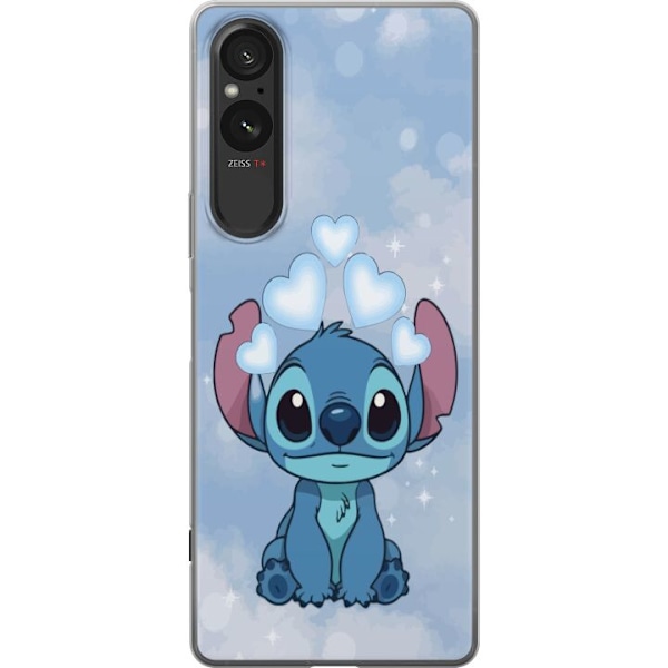 Sony Xperia 10 VI Gjennomsiktig deksel Stitch Hoppande Gled -
