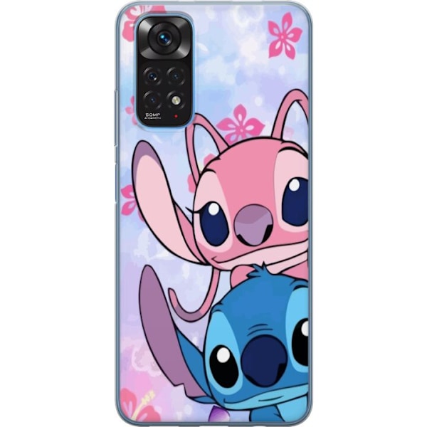 Xiaomi Redmi Note 11 Gennemsigtig cover Stitch & Angel