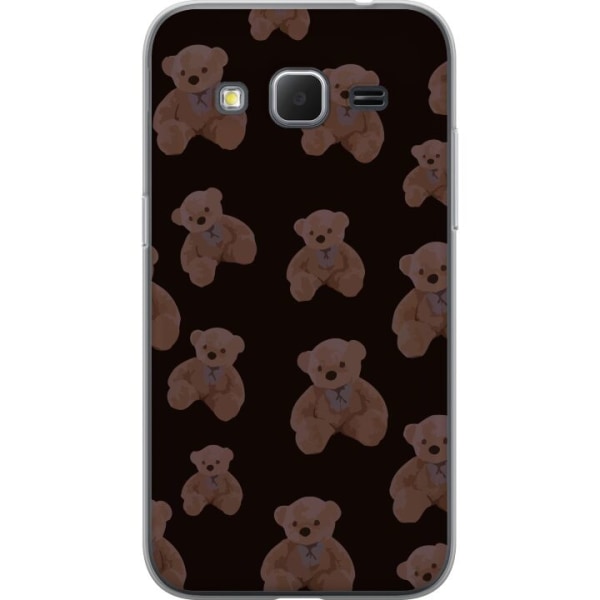 Samsung Galaxy Core Prime Gennemsigtig cover En bjørn flere b