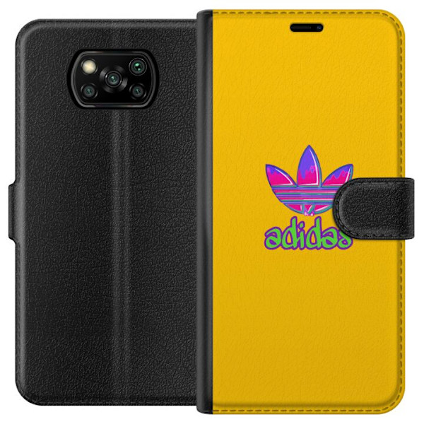 Xiaomi Poco X3 NFC Tegnebogsetui Adidas