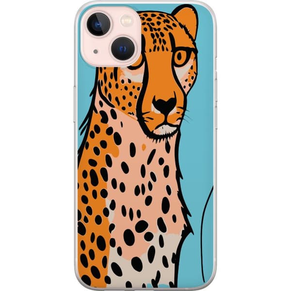 Kompatibel Mobilcover til Apple iPhone 13 Overrasket Leopard