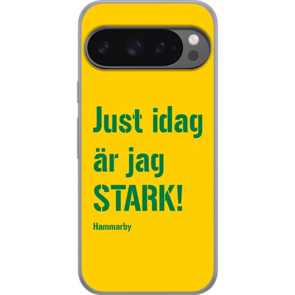 Google Pixel 9 Pro XL Genomskinligt Skal Hammarby