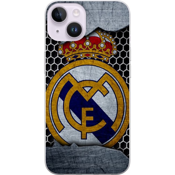 Apple iPhone 14 Läpinäkyvä kuori Real Madrid