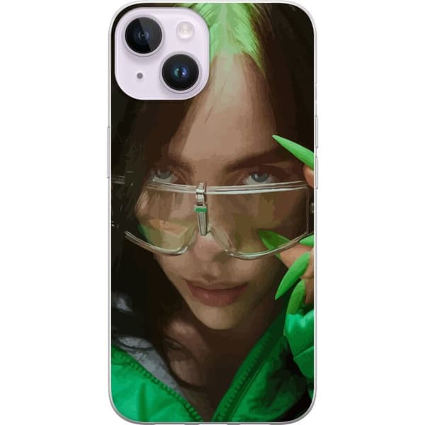 Kompatibelt Mobildeksel til Apple iPhone 14 Billie Eilish