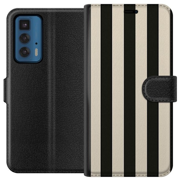 Motorola Edge 20 Pro Plånboksfodral Line Flow