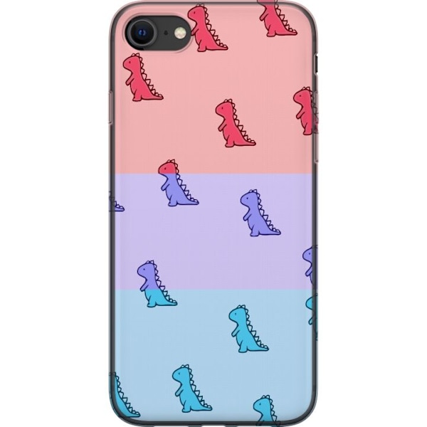 Apple iPhone SE (2022) Cover / Mobilcover - Dino