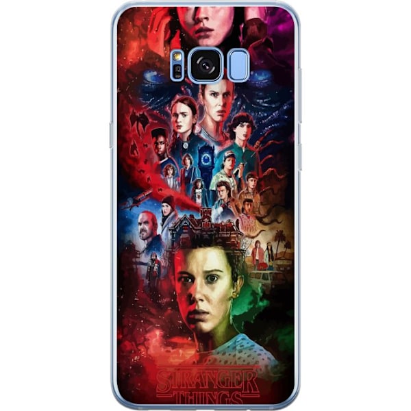 Samsung Galaxy S8+ Läpinäkyvä kuori Stranger Things