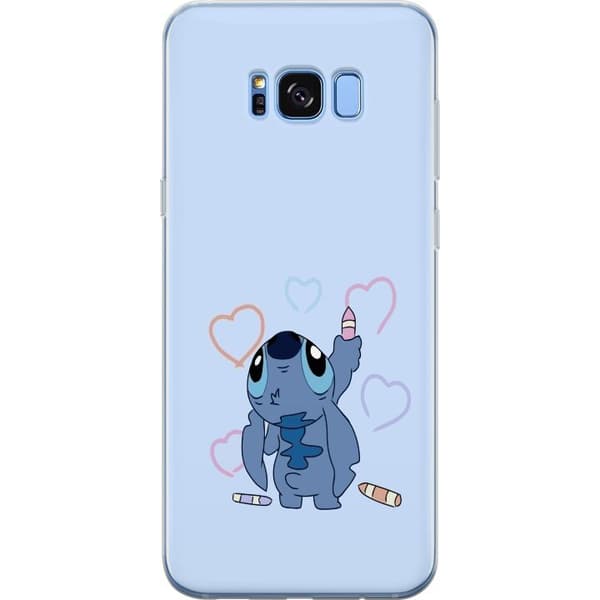 Kompatibelt Mobildeksel til Samsung Galaxy S8 Stitch Hjerter