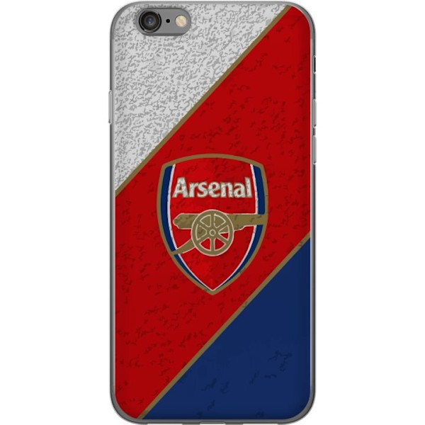 Apple iPhone 6s Gennemsigtig cover Arsenal