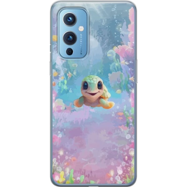 OnePlus 9 Gennemsigtig cover skildpadde