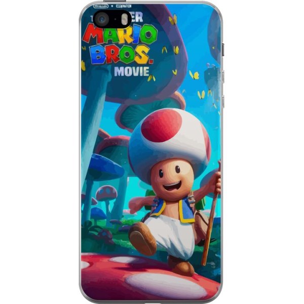 Apple iPhone 5s Gennemsigtig cover Super Mario Bros
