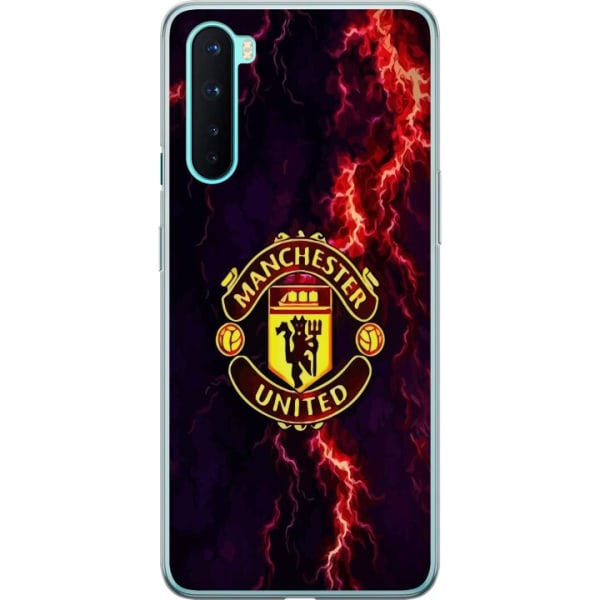 OnePlus Nord Gennemsigtig cover Manchester United