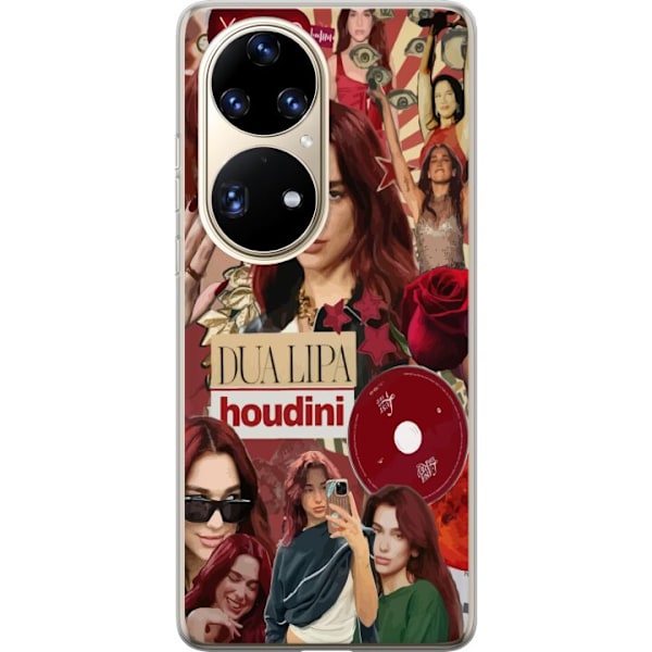 Huawei P50 Pro Läpinäkyvä kuori Dua Lipa – Fashion & Styl