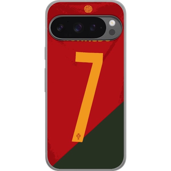 Google Pixel 9 Pro XL Gennemsigtig cover Ronaldo