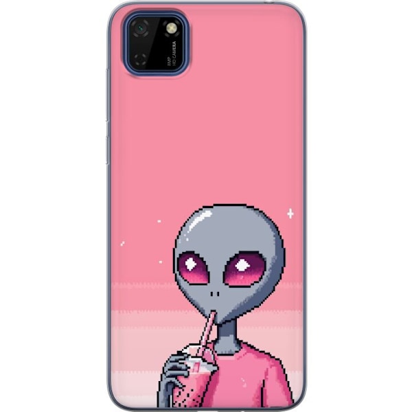 Huawei Y5p Läpinäkyvä kuori Alien Smoothie