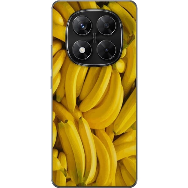 Xiaomi Redmi Note 14 Pro Läpinäkyvä kuori Banaani kuvio