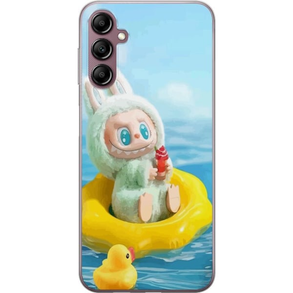 Samsung Galaxy A14 5G Läpinäkyvä kuori Labubu Macaron-sarja