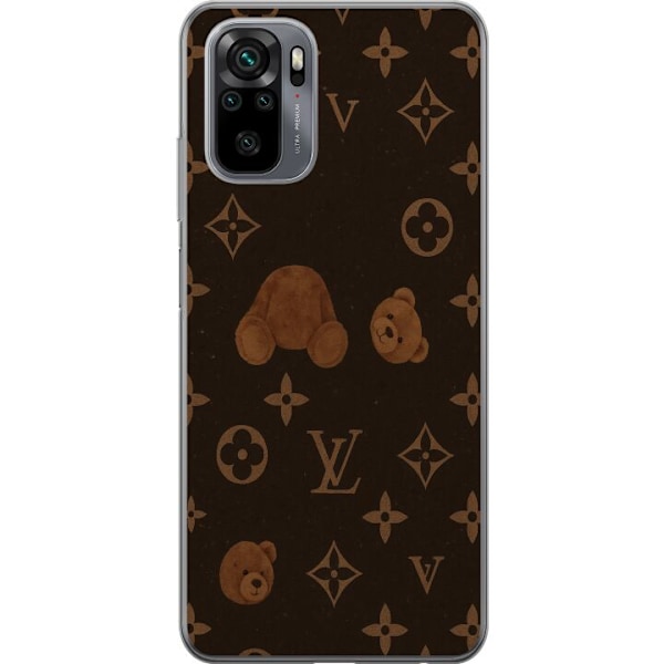 Xiaomi Redmi Note 10S Läpinäkyvä kuori Plush Luxe