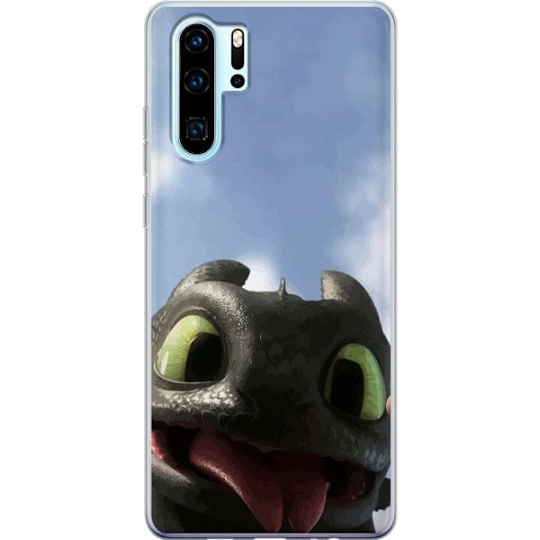 Huawei P30 Pro Genomskinligt Skal How to Train Your Dragon (Draktränaren)