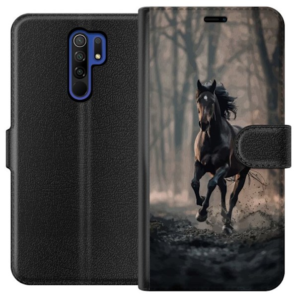 Xiaomi Redmi 9 Plånboksfodral Running horse