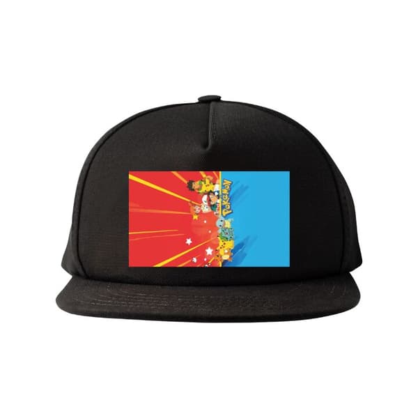 Snapback-lippalakki musta one size