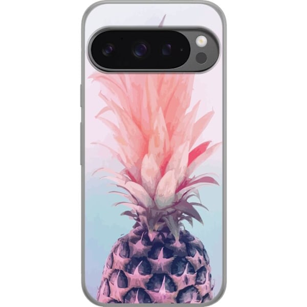 Google Pixel 9 Pro XL Läpinäkyvä kuori Ananas
