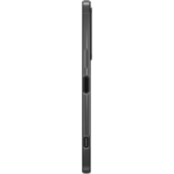 Sony Xperia 5 V Läpinäkyvä kuori Pavun Sulat Värikäs Design Lintuaihe Eksoottinen Graafinen Suunnittelu Luonto Ylellinen Koristelu