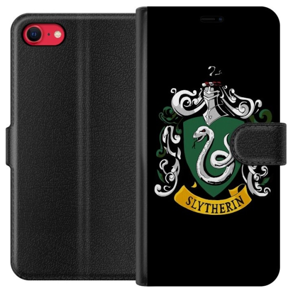 Apple iPhone 7 Lompakkokotelo Harry Potter - Slytherin