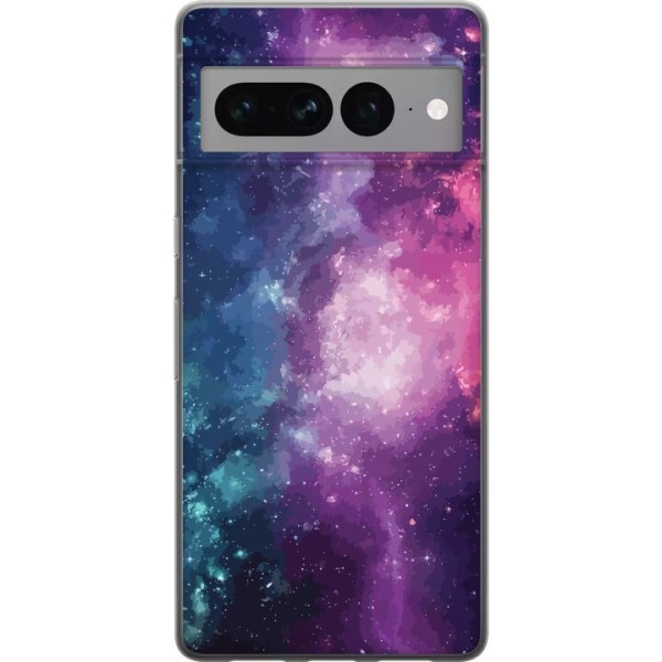 Google Pixel 7 Pro Läpinäkyvä kuori Nebula