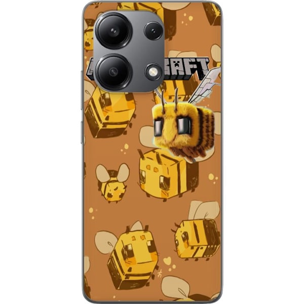 Xiaomi Redmi Note 13 4G Läpinäkyvä kuori Minecraft Bi