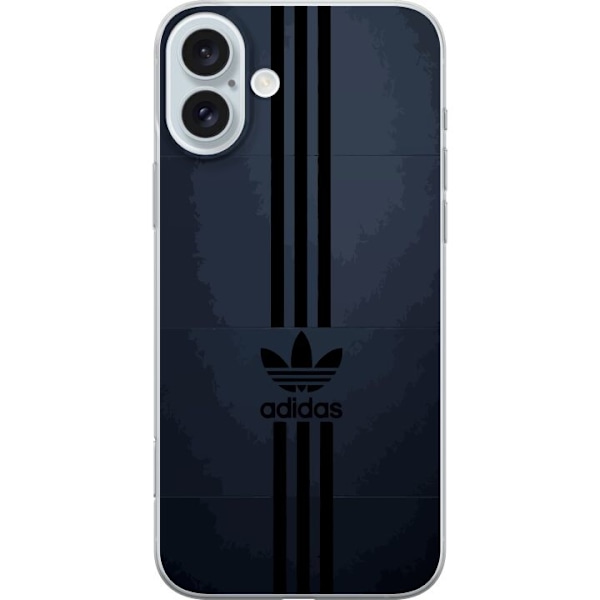 Apple iPhone 16 Plus Läpinäkyvä kuori Adidas