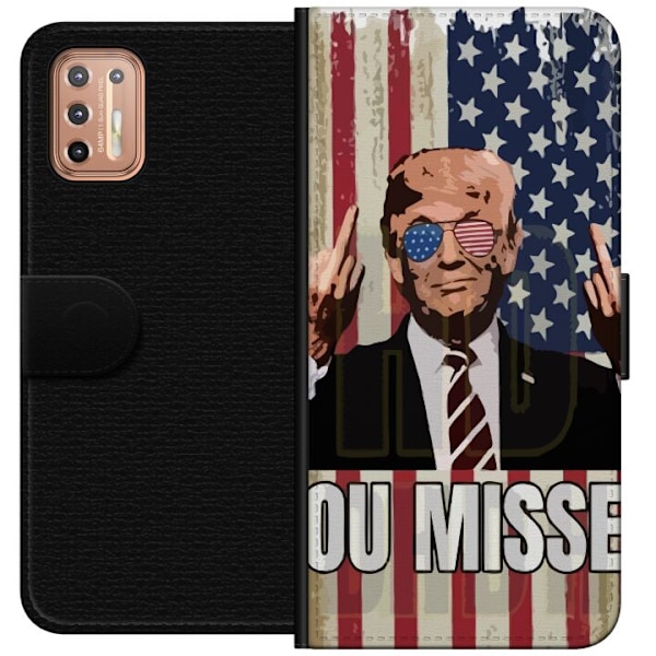 Motorola Moto G9 Plus Lommeboketui Trump