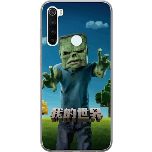 Xiaomi Redmi Note 8 Läpinäkyvä kuori A Minecraft Movie