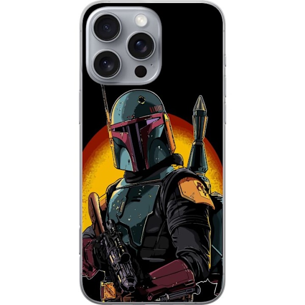 Apple iPhone 16 Pro Max Gennemsigtig cover The Mandalorian