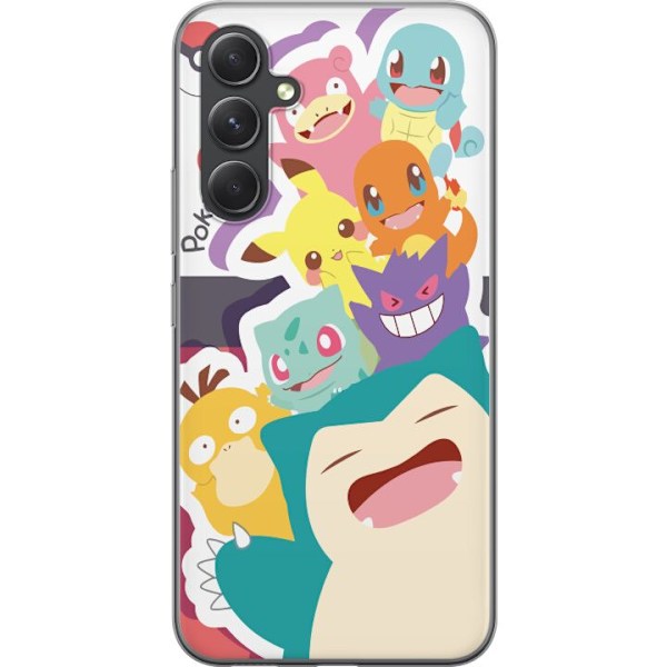 Samsung Galaxy S25 Läpinäkyvä kuori Pokemon