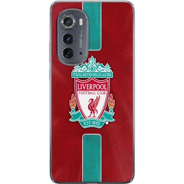Motorola Edge (2022) Läpinäkyvä kuori Liverpool FC - Klassi