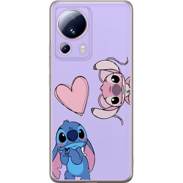 Xiaomi 13 Lite Läpinäkyvä kuori Stitch Mode