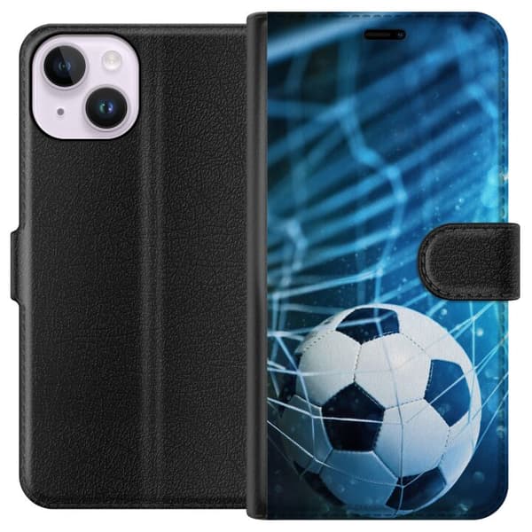 Kompatibelt Lommeboketui til Apple iPhone 14 Fotball