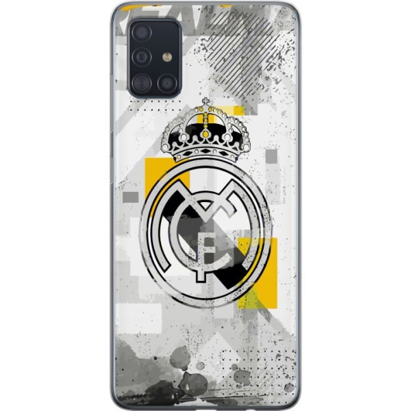 Samsung Galaxy A51 Gennemsigtig cover Real Madrid