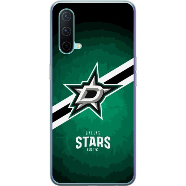 OnePlus Nord CE 5G Läpinäkyvä kuori Dallas Stars (NHL)