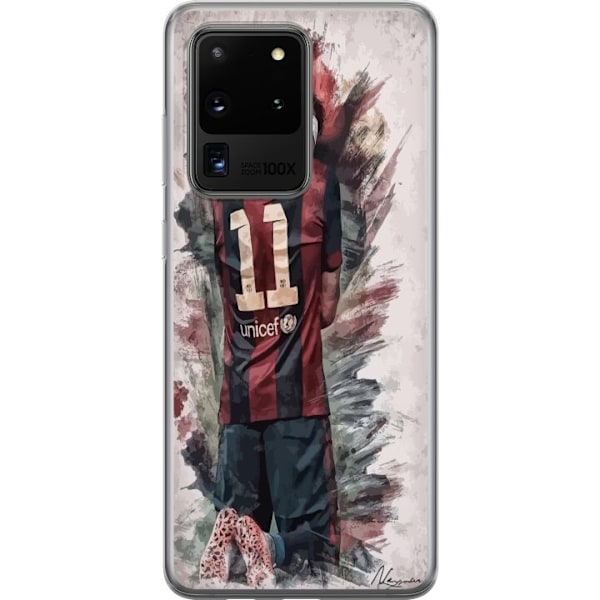 Samsung Galaxy S20 Ultra Genomskinligt Skal Neymar